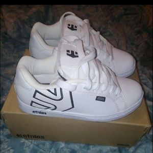 Etnies Shoes, Fader, White, Size 5